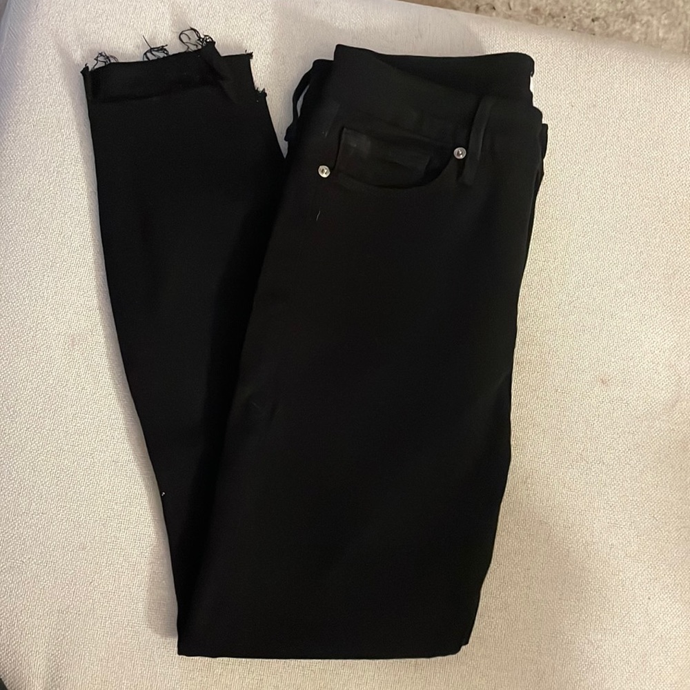 Good American Good Legs - Skinny Jeans with Raw Hem - Size 10 / Size 30